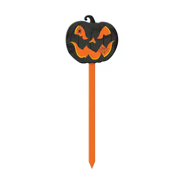 Jack O Lantern Yard Stake 36.5in x 12.5in