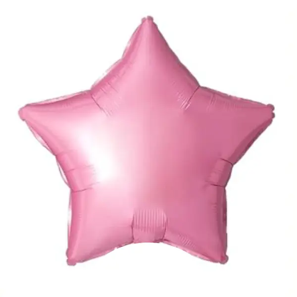 Matee Pink Star Foil Balloon - 18 Inch