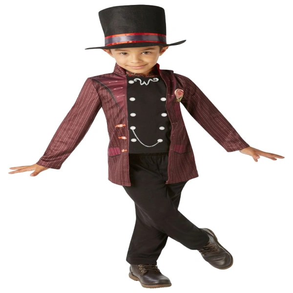 Charlie Willy Wonka Child Costume - Medium