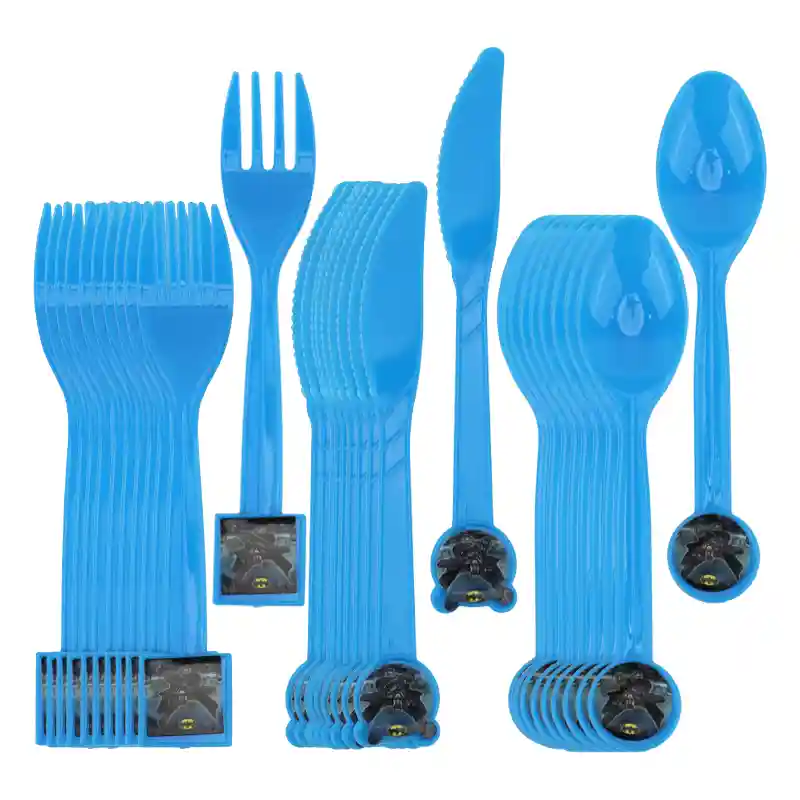 Batman plastic cutlery set 30 pcs