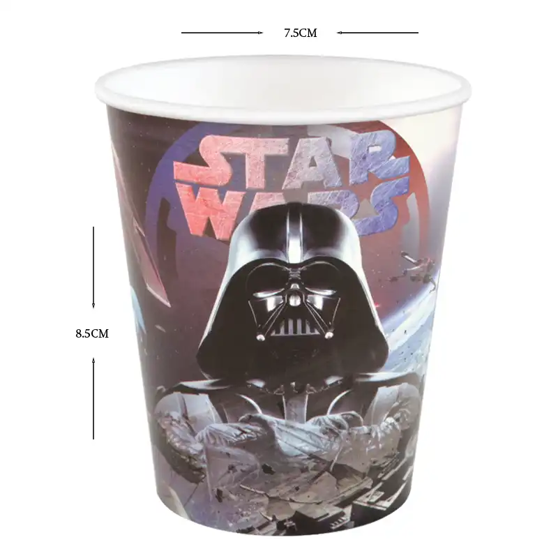 Star Wars Party Paper Cups – Darth Vader Theme -10 pcs