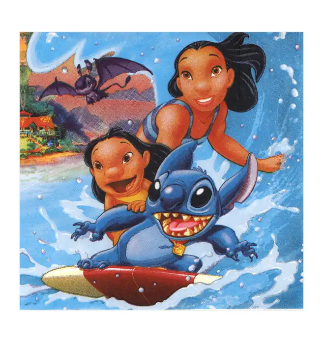 Lilo & Stitch Party Paper Napkins – 20 Pcs