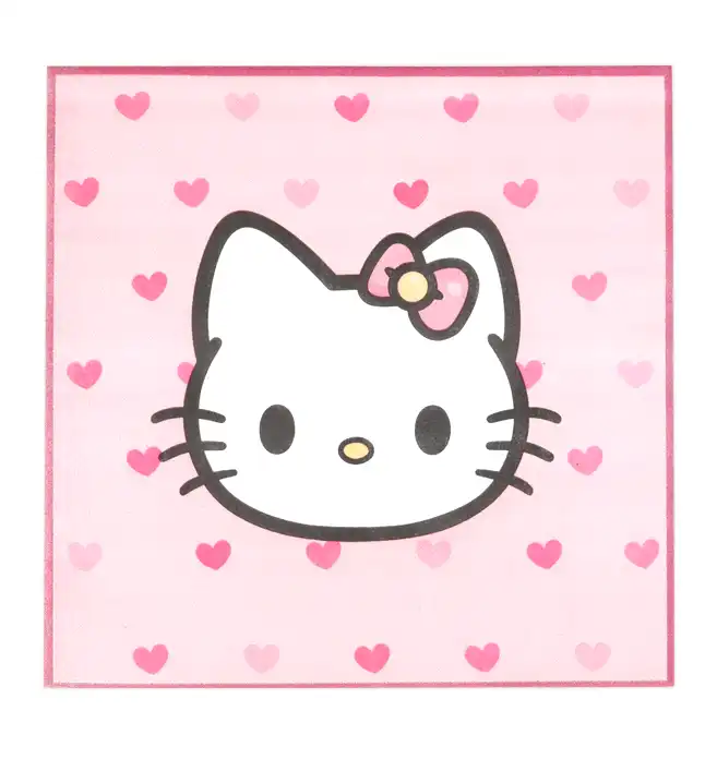 Hello Kitty Pink Heart Theme Party Paper Napkins – 20 Pcs