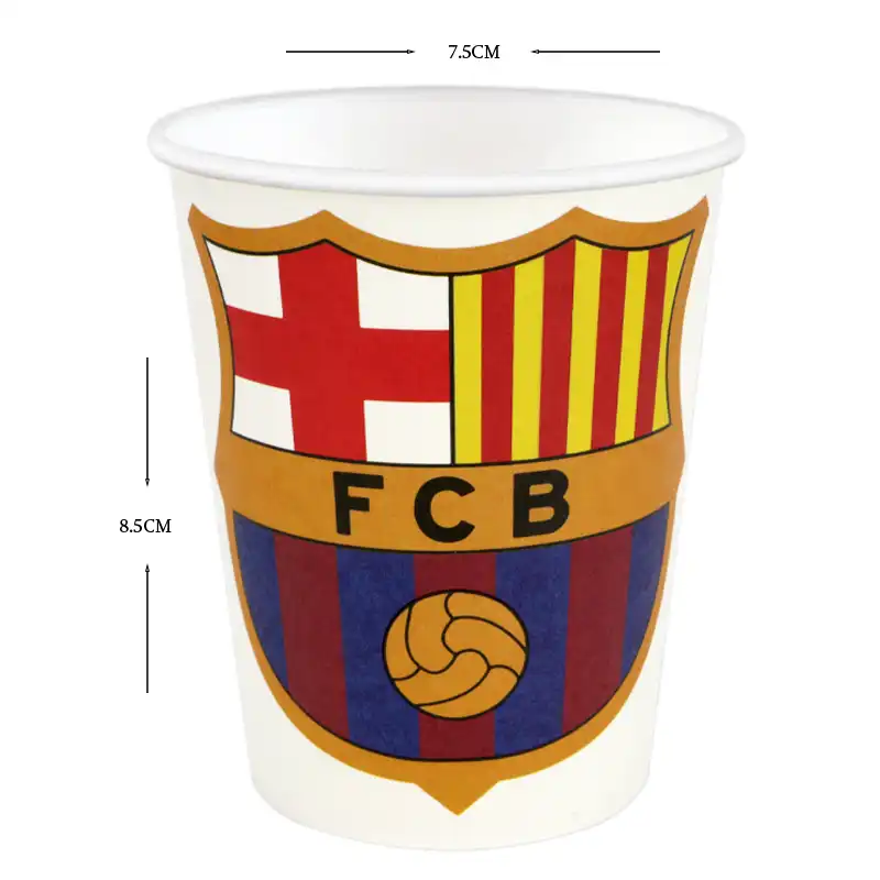 FC Barcelona Party Paper Cups 8 pcs