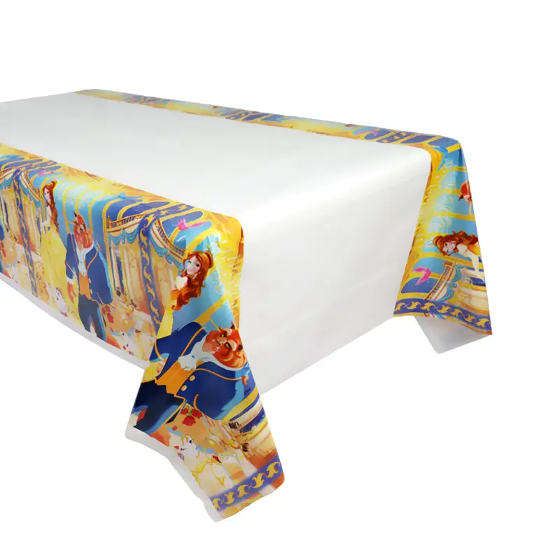 Beauty and the Beast Table Cover 108×180cm