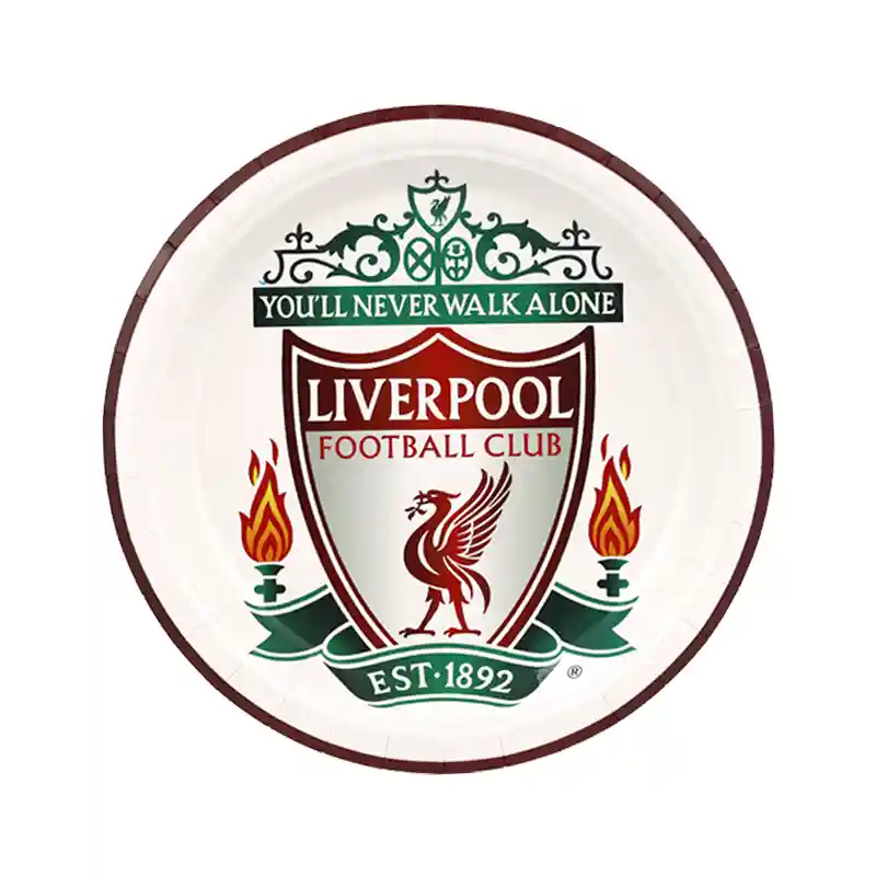 Liverpool Party Plates – 7 Inch, 8