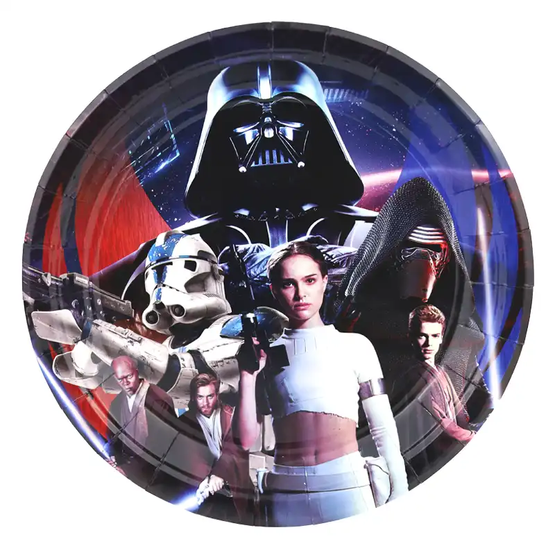 Star Wars Paper Plates 9 Inch – 10 Pcs