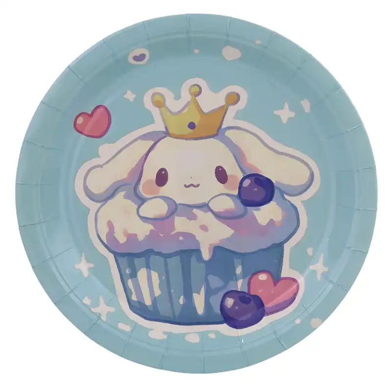 Cinnamoroll Paper Plates 9 Inch – 10 Pcs