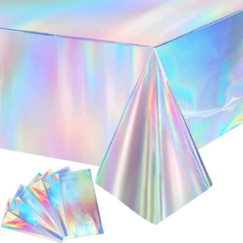 Mermaid Iridescent Table Cover 137 x 274cm