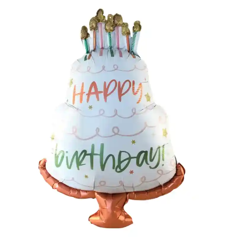 Cake Shape Foil Balloons