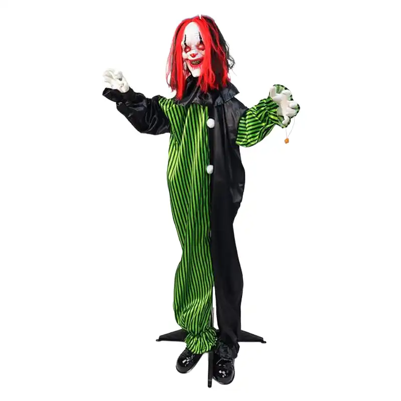  Standing Clown Green Light with Sound