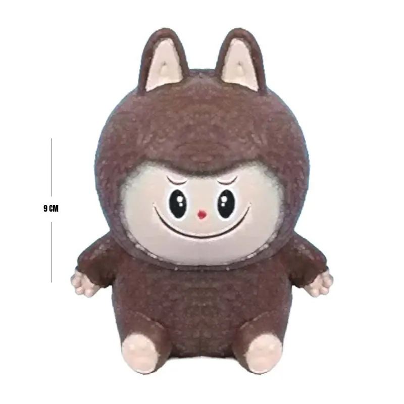 Labubu Squeeze Toy - Brown