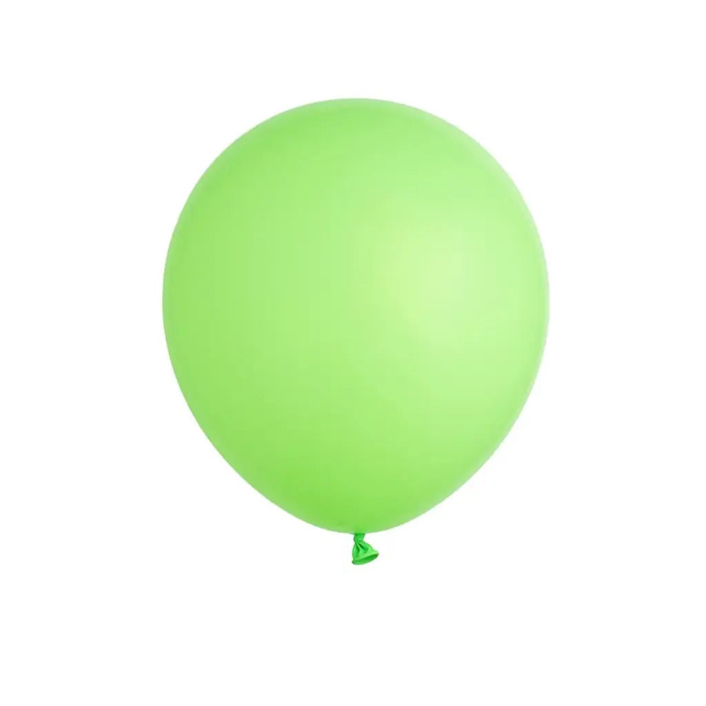 Bright Green Latex Balloon 11in – Helium Inflated
