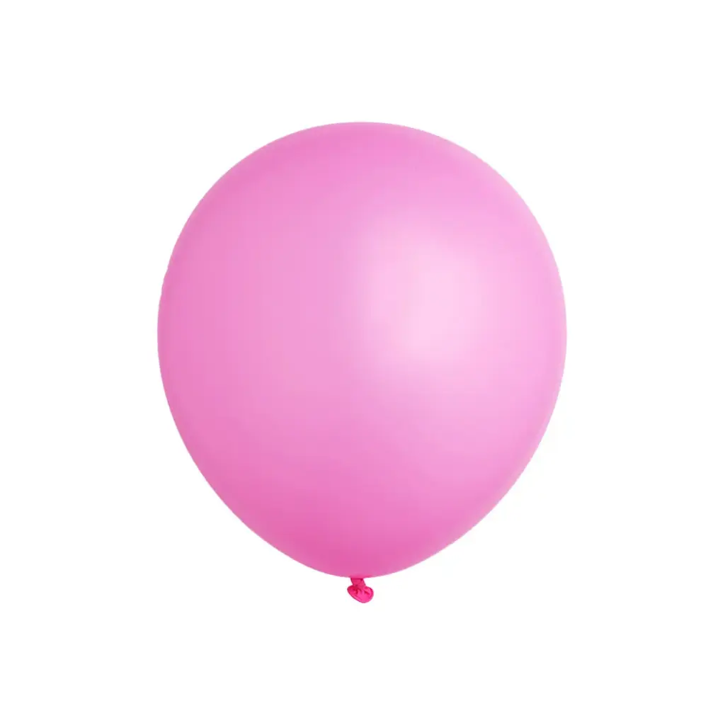 Bright Pink Latex Balloon 11in – Helium Inflated