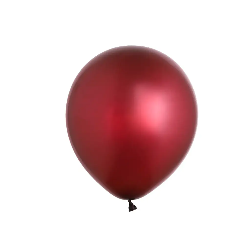 Burgundy Latex Balloon 11in – Helium Inflated
