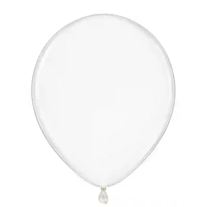 Clear Latex Balloon 11in 1pcs – Helium Inflated