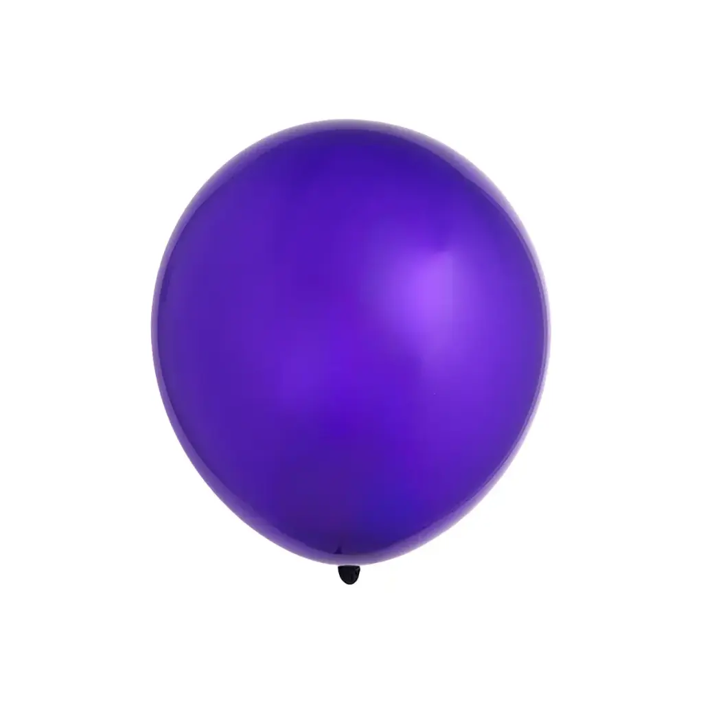Crystal-Blue Latex Balloon 11in – Helium Inflated