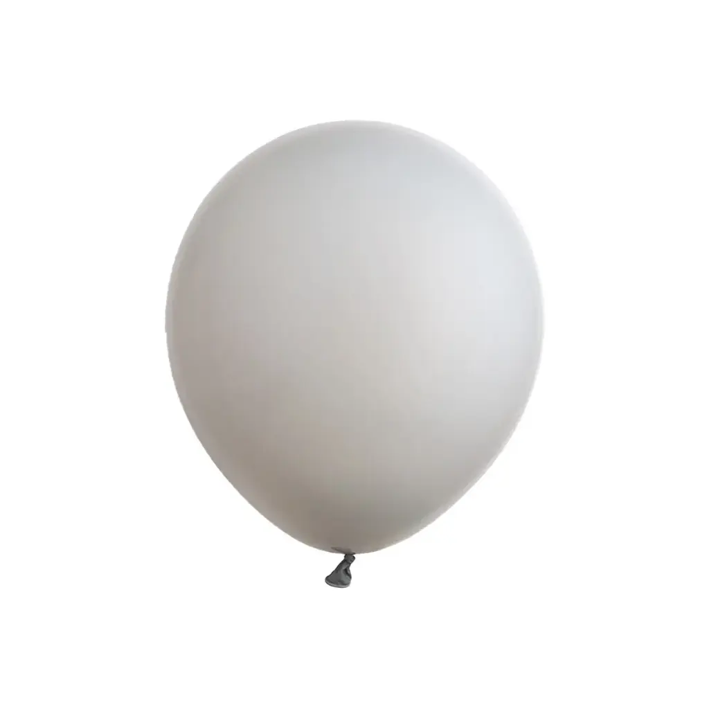 Fashion-Gray Latex Balloon 11in – Helium Inflated