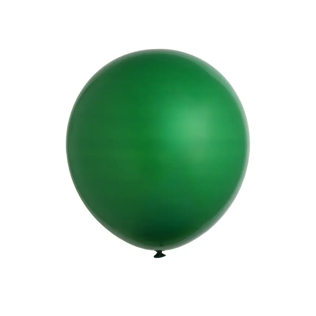 Forest-Green Latex Balloon 11in – Helium Inflated