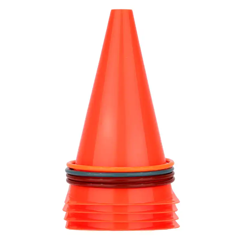 Plastic Cones Field with Rings 4 pcs