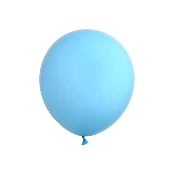 Light-Blue Latex Balloon 11in – Helium Inflated