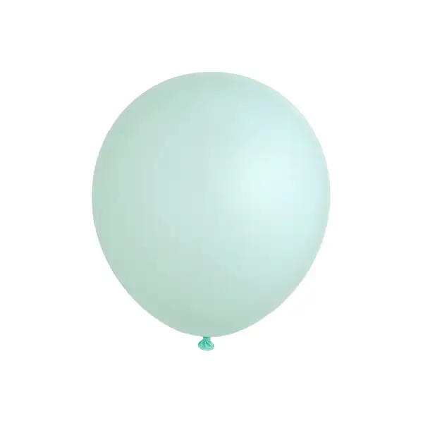 Pastel-Green Latex Balloon 11in – Helium Inflated