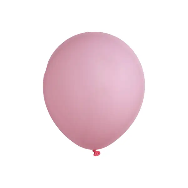 Pastel-Pink Latex Balloon 11 in 1 pc – Helium Inflated