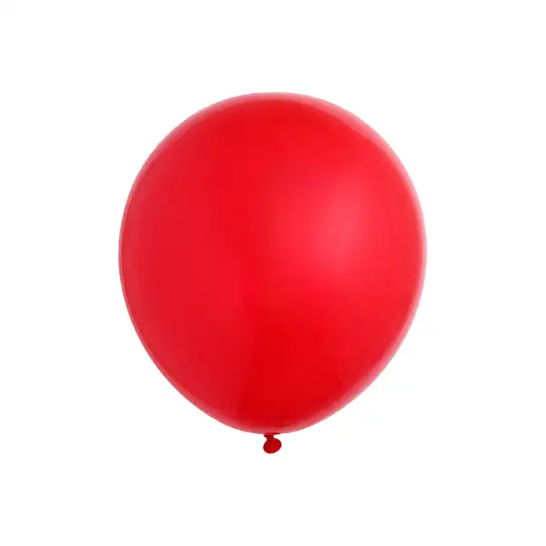 Red Latex Balloon 11in  – Helium Inflated