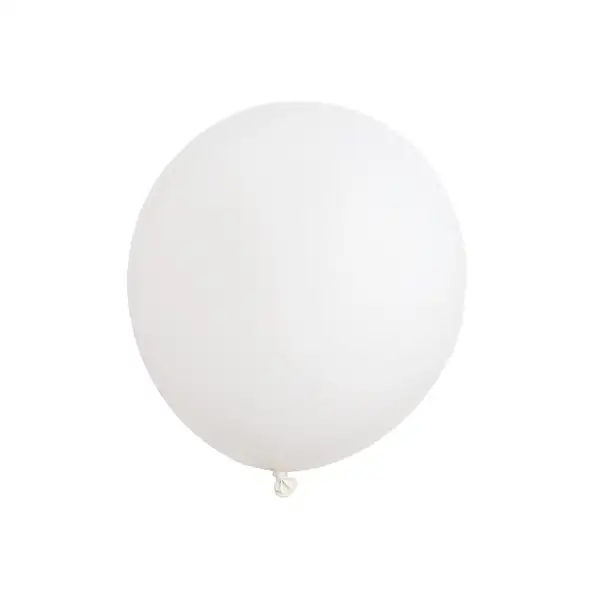 White Latex Balloon 11in – Helium Inflated