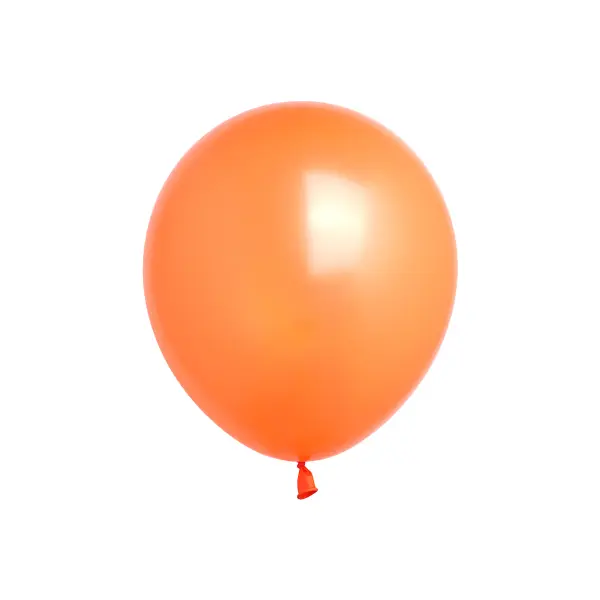 Orange Metallic Latex Balloons 11in – Helium Inflated