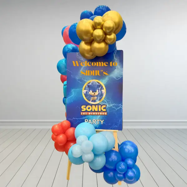 Sonic the Hedgehog Welcome Board Decoration