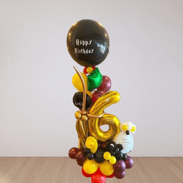 Harry Potter-Themed 6th Birthday Balloon Sculpture