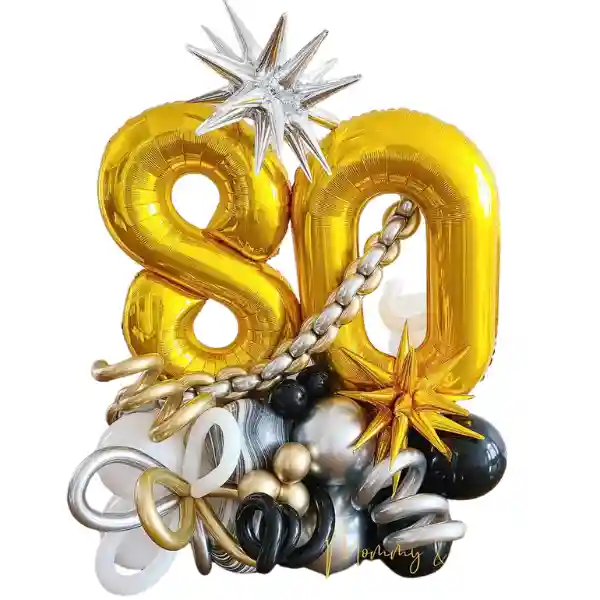 Stunning customisable birthday balloon Sculpture