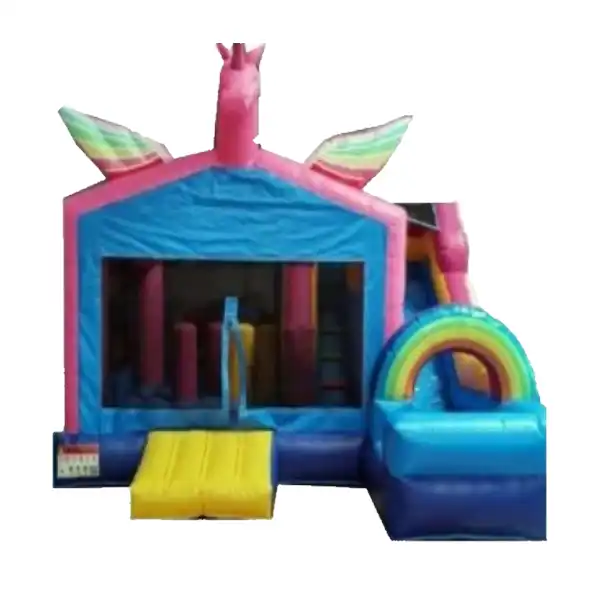 Unicorn Inflatable Bouncy Combo – 6x5x4m