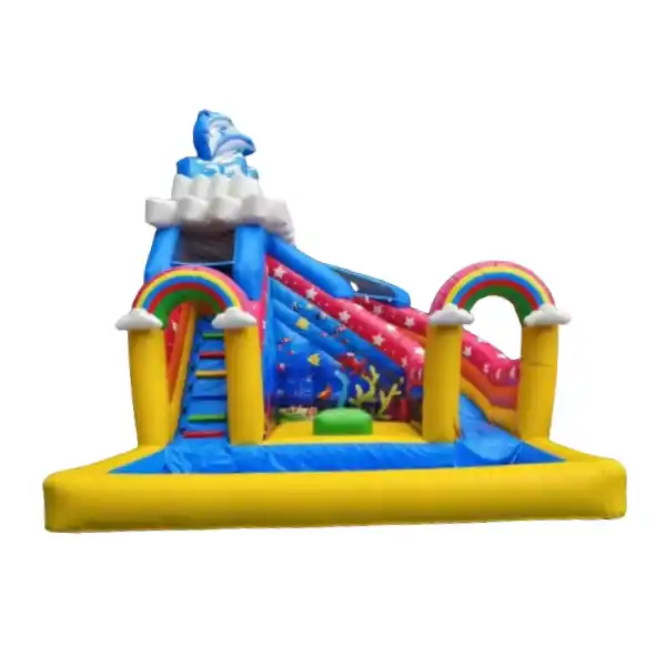 Rainbow Water Slide – 6x6x6m