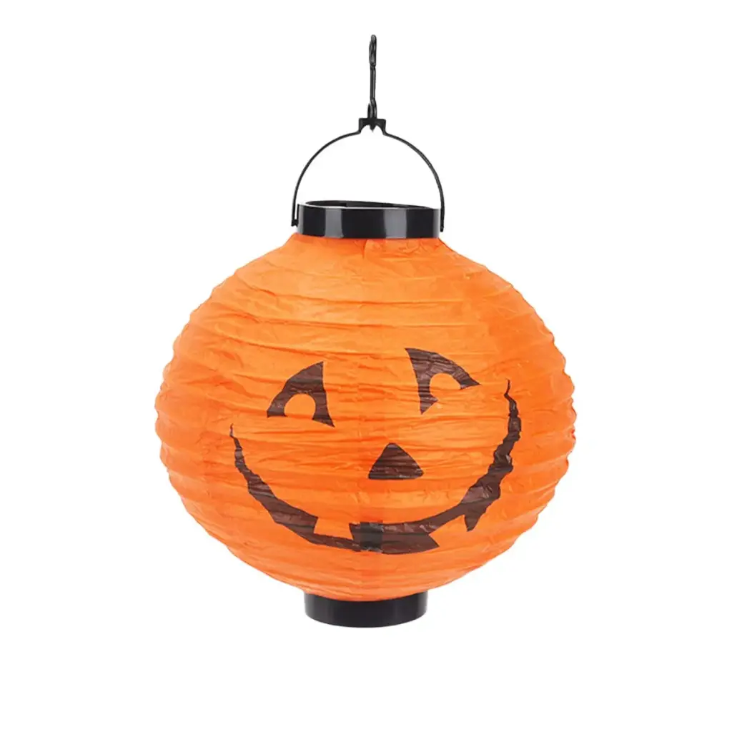 Halloween Orange Paper Lantern