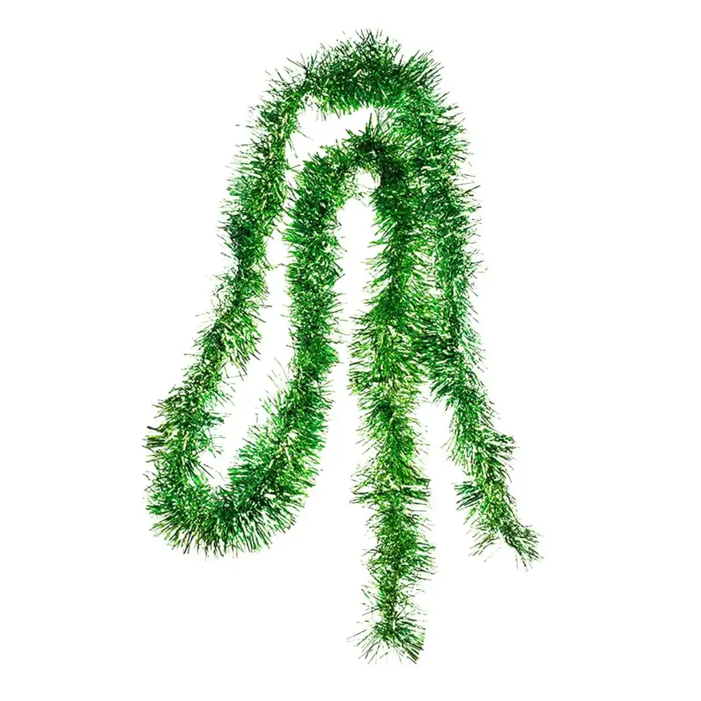 Green Foil Garland