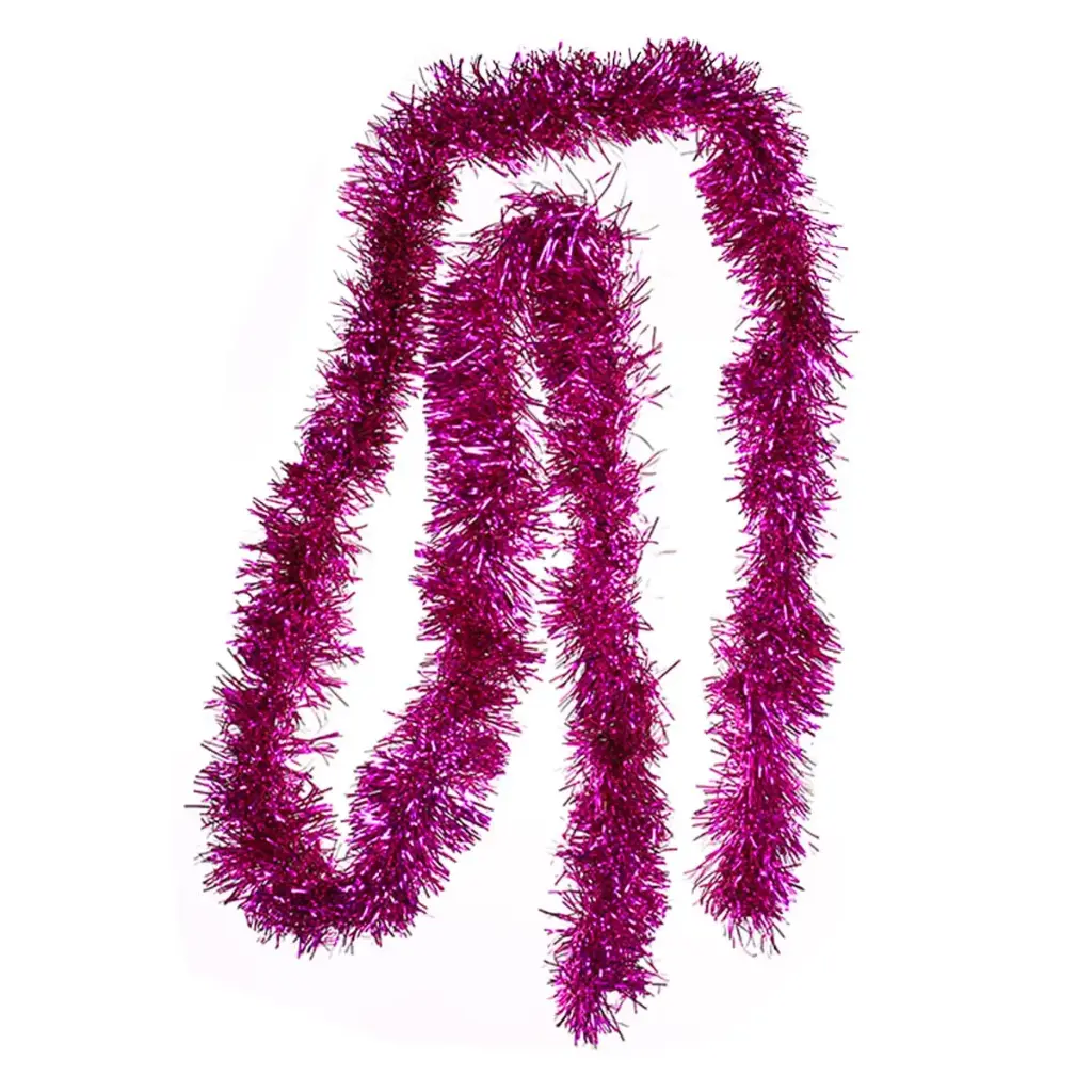 Fuchsia Foil Garland - Thin