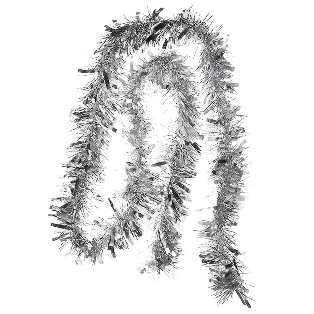 Silver Foil Garland - Thin