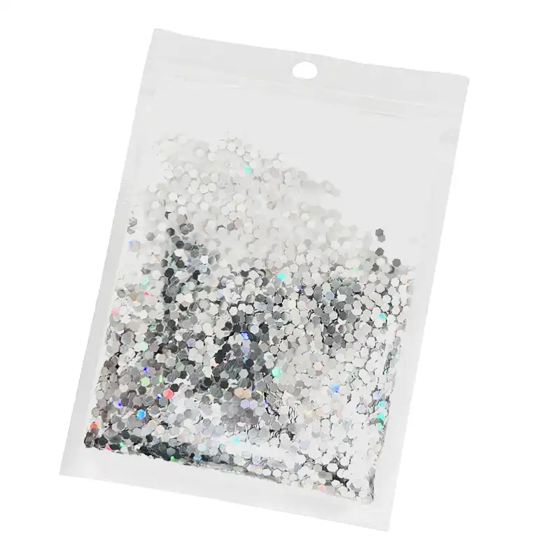 Small Purple Metallic Confetti – Fine Hexagon Party Table Scatter (1 Pack)