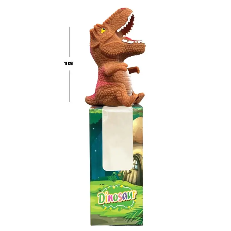 Brown Dinosaur Squeeze Toy