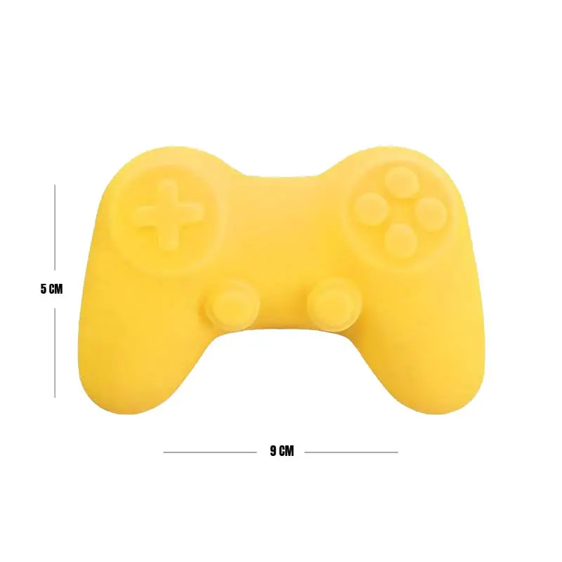 Yellow Game Controller Squeeze Toy