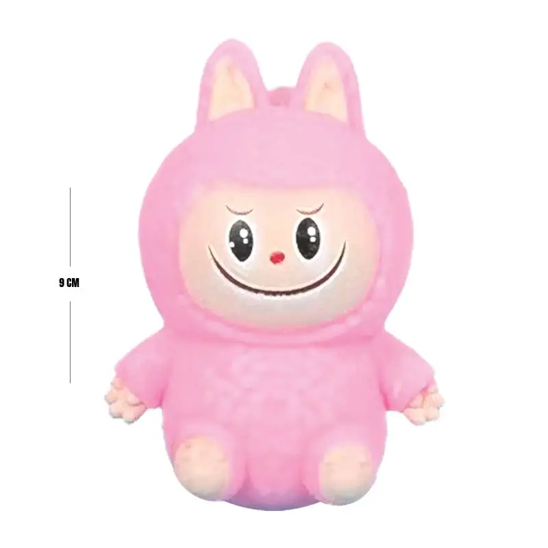 Labubu Squeeze Toy - Pink