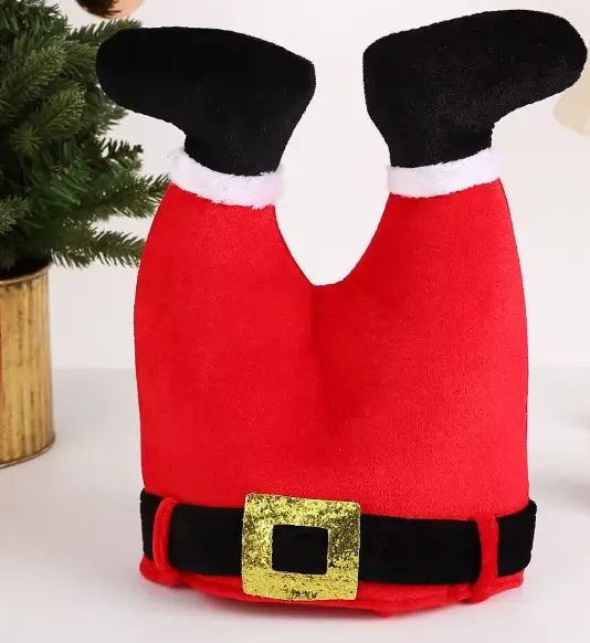 Christmas Santa Hat Pants