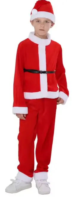 Christmas Santa Boy Costume