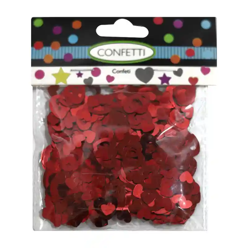 Red Heart Confetti