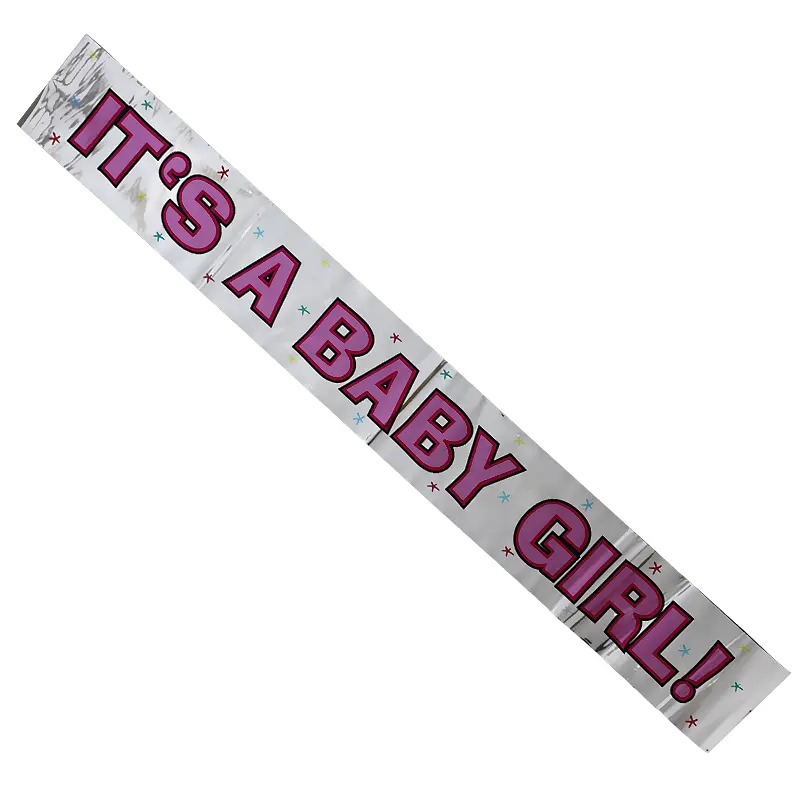 It’s a Baby Girl Sash - Foil