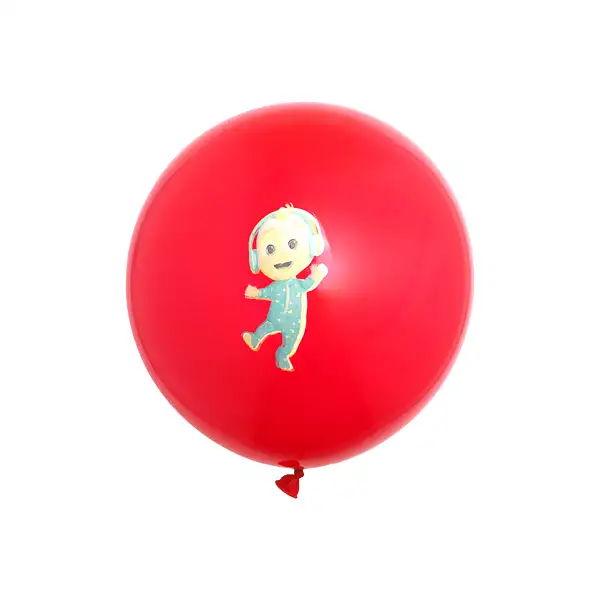 Cocomelon Printed Latex Balloon Red – 11in