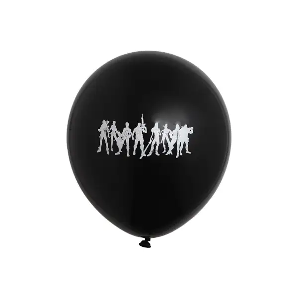 Fortnite Printed Latex Balloon Black – 11in