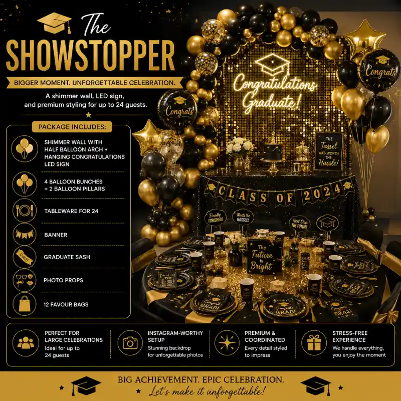 Graduation Packages-The Showstopper